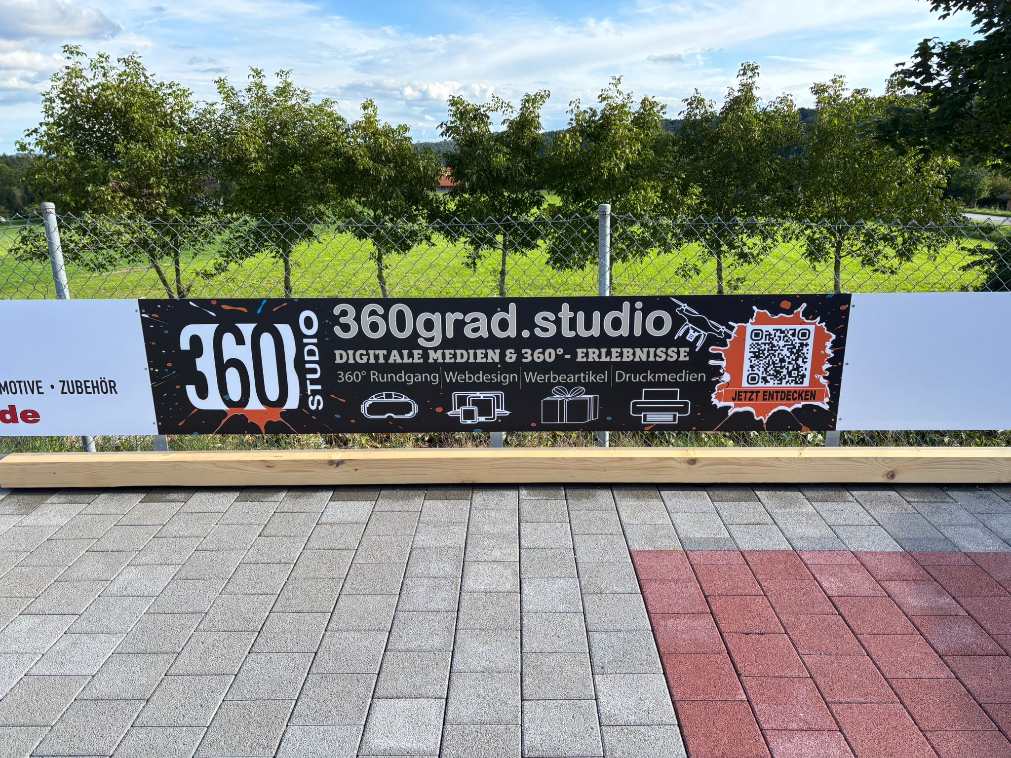 Bauzaunbanner 360grad.studio